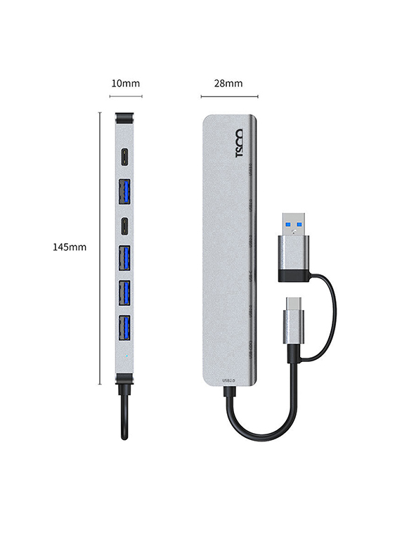 هاب تسکو مدل USB THU 1148 - تصویر 2