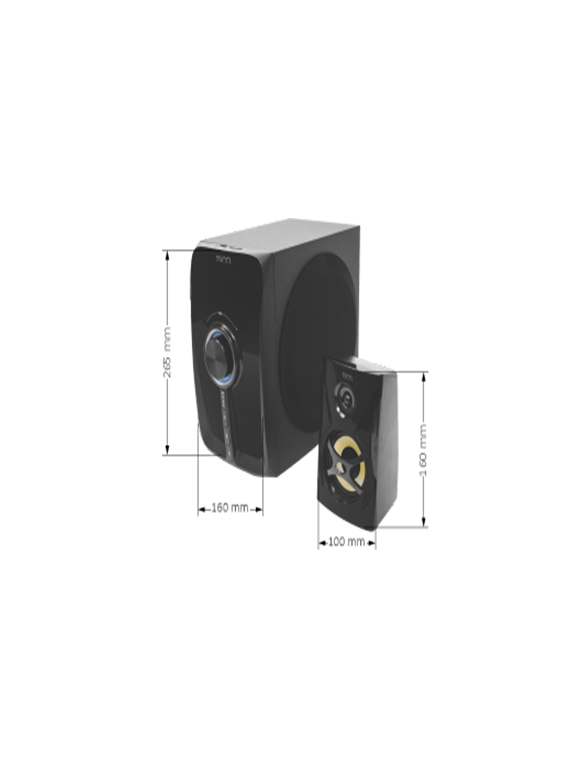 اسپیکر رومیزی دسکتاپ تسکو مدل TS 2196 - تصویر 4