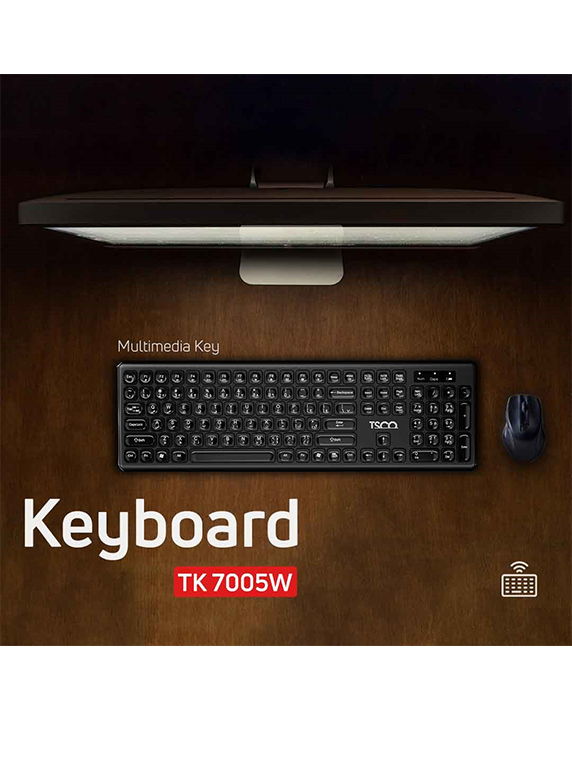 کیبورد تسکو مدل TK 7005W - تصویر 4