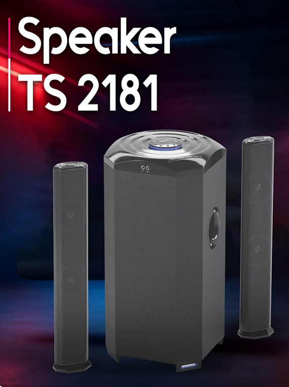 اسپیکر رومیزی دسکتاپ تسکو مدل TS 2181 - تصویر 4
