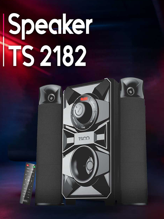 اسپیکر رومیزی دسکتاپ تسکو مدل TS 2182 - تصویر 5