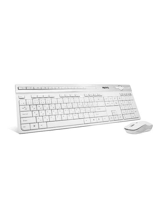 کیبورد و ماوس بی سیم تسکو مدل TKM 7106W - تصویر 2