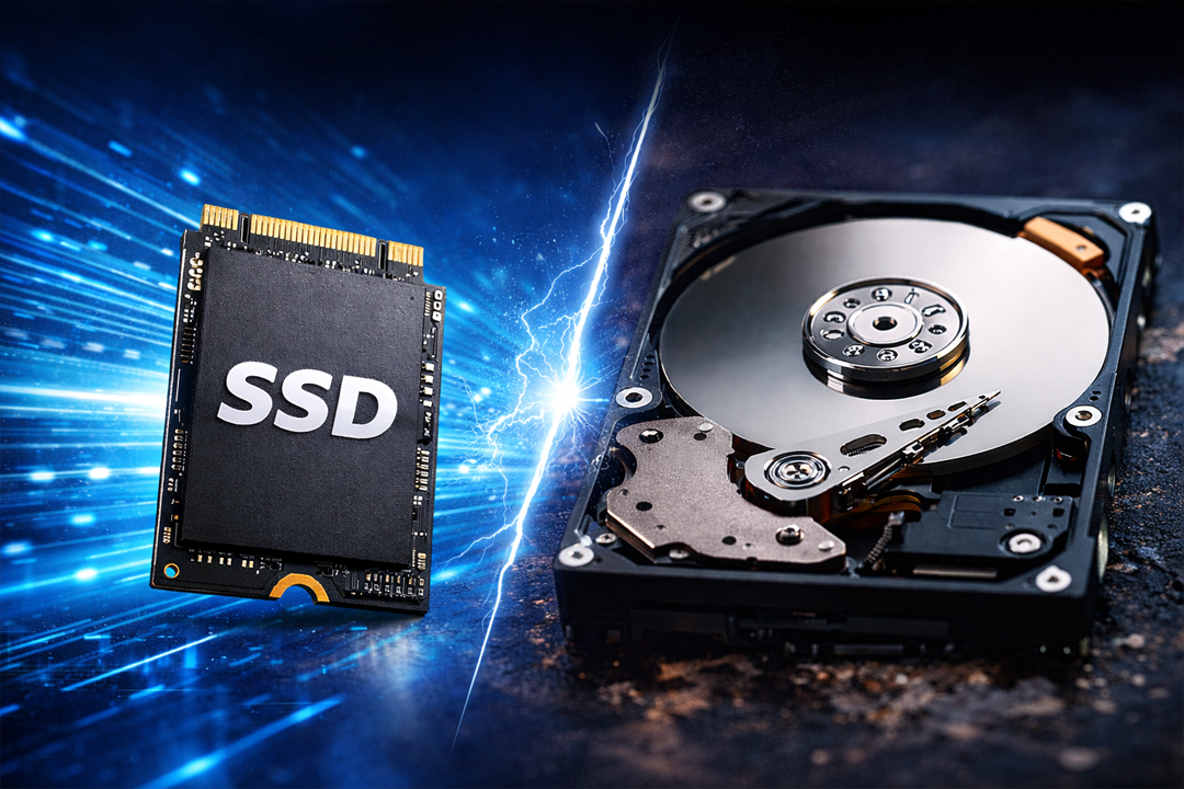 You are currently viewing چرا SSD مهم‌ترین ارتقای نوت‌بوک است؟